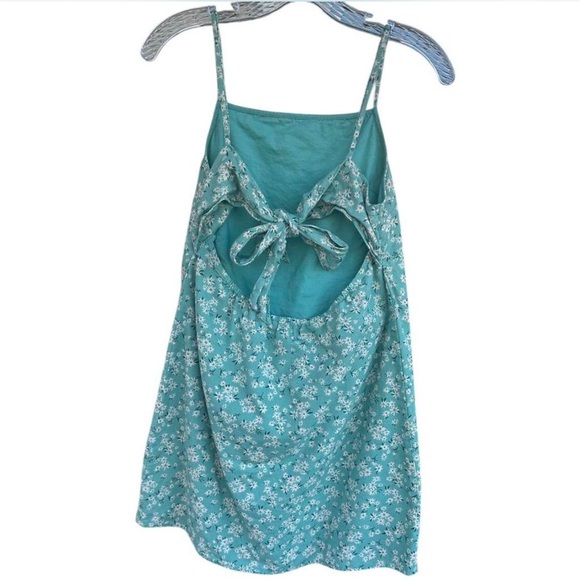 American Eagle Linen Blend Mini Dress - Size Medium - Picture 4 of 8